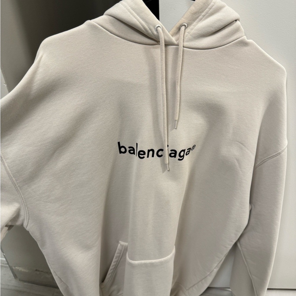 Unisex. Authentic Balenciaga hoodie. Sweatshirt. Size s.